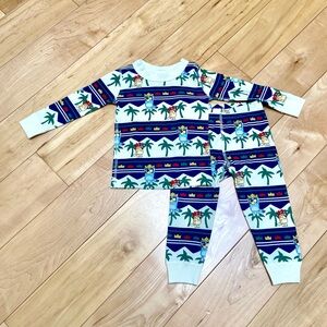 Hanna Andersson bluey organic cotton 2T Kids Pajama Set with Fun Print